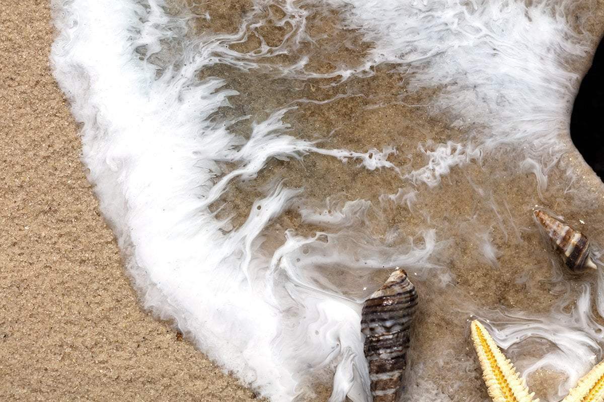 Into the Ocean - Original - SOLD by artist Michelle Smith - Wyecliffe Galleries