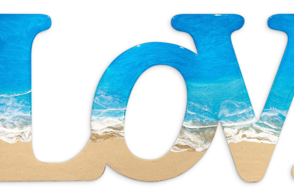 L.O.V.E - Original - SOLD by artist Michelle Smith - Wyecliffe Galleries