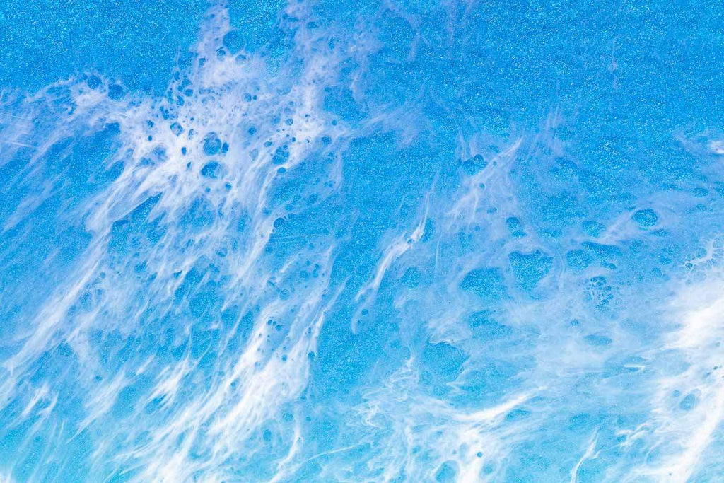 Love on the Beachfront - Original - SOLD by artist Michelle Smith - Wyecliffe Galleries