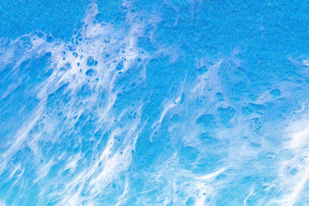 Love on the Beachfront - Original - SOLD by artist Michelle Smith - Wyecliffe Galleries