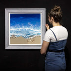 Love on the Beachfront - Original - SOLD by artist Michelle Smith - Wyecliffe Galleries