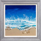 Love on the Beachfront - Original - SOLD by artist Michelle Smith - Wyecliffe Galleries