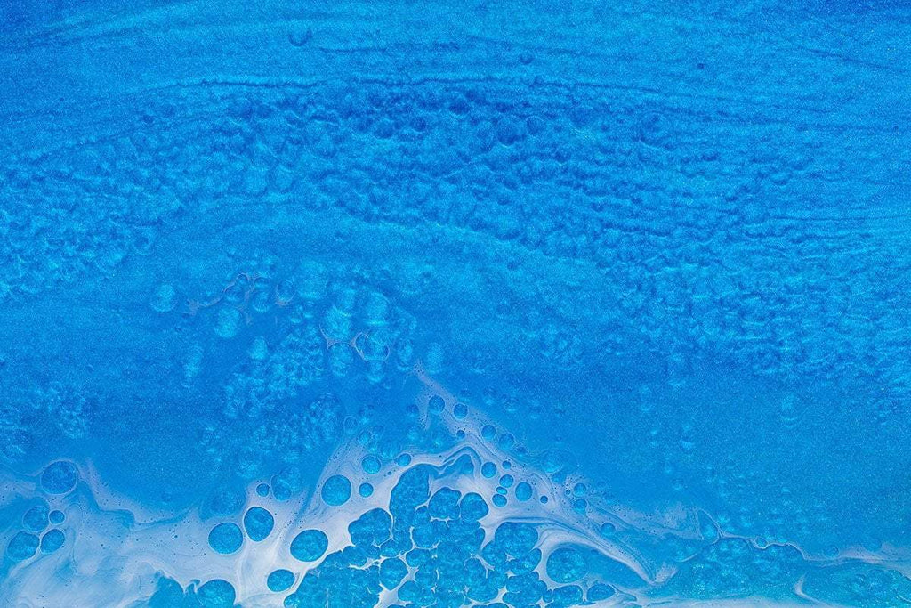 Ocean Blue - Original - SOLD by artist Michelle Smith - Wyecliffe Galleries