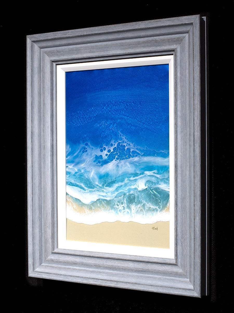 Ocean Blue - Original - SOLD by artist Michelle Smith - Wyecliffe Galleries
