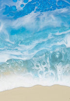 Ocean Blue - Original - SOLD by artist Michelle Smith - Wyecliffe Galleries