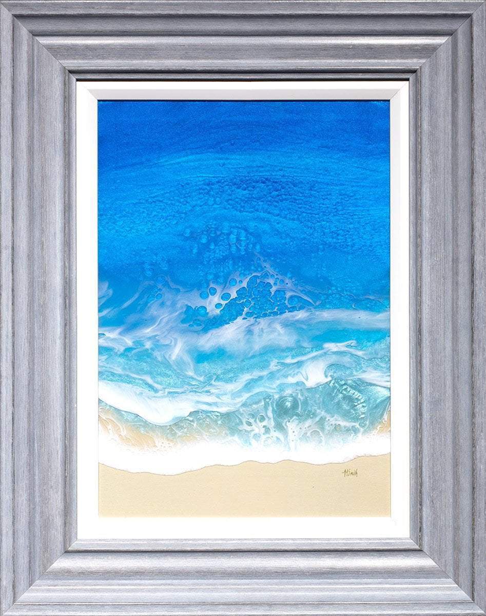 Ocean Blue - Original - SOLD by artist Michelle Smith - Wyecliffe Galleries