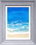 Ocean Blue - Original - SOLD by artist Michelle Smith - Wyecliffe Galleries