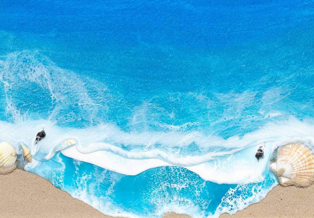 Gentle Waves - Original by artist Michelle Smith - Wyecliffe Galleries