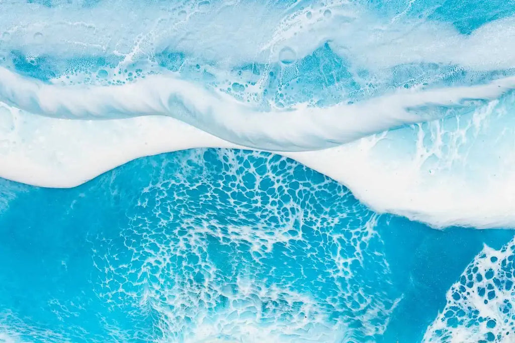 Gentle Waves - Original by artist Michelle Smith - Wyecliffe Galleries