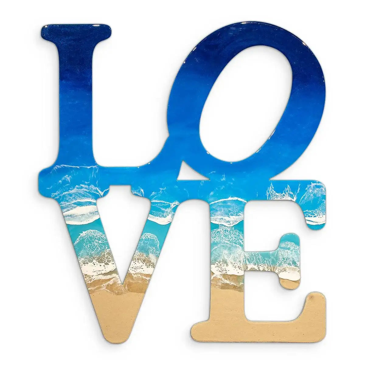 Ocean Love - Original - SOLD by artist Michelle Smith - Wyecliffe Galleries