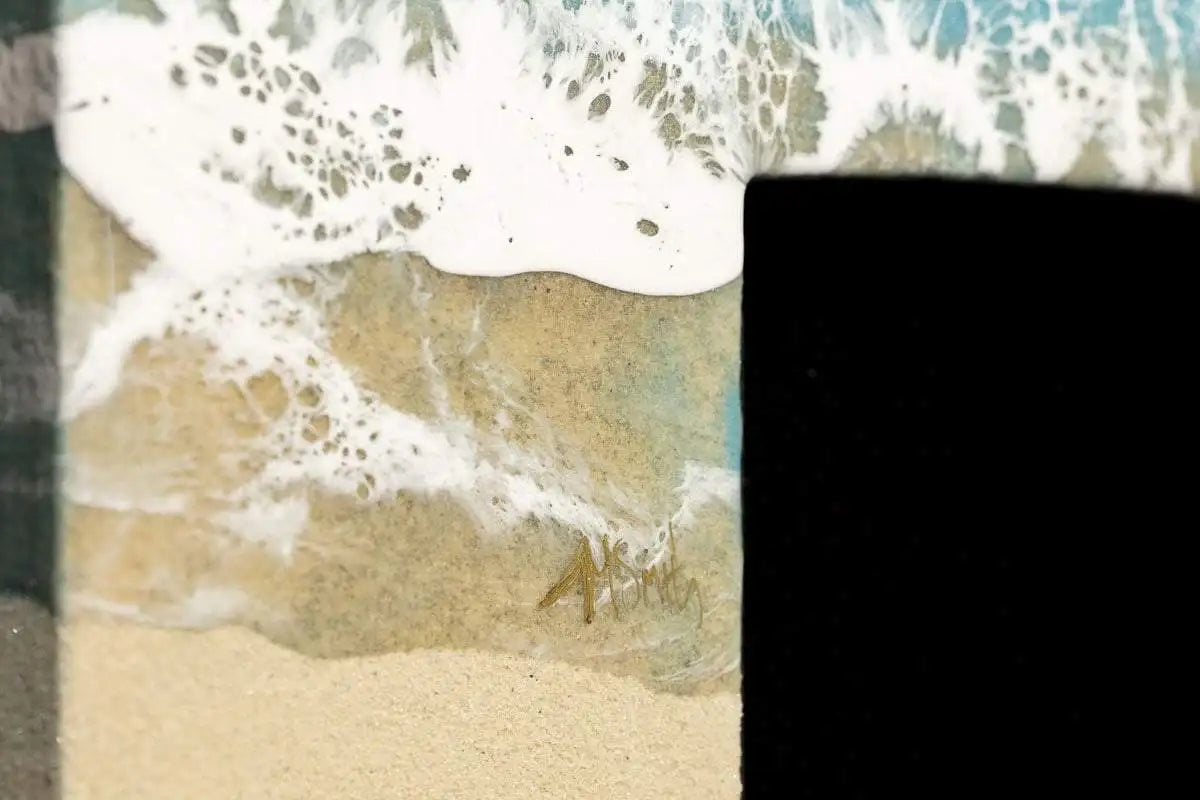 Ocean Love - Original - SOLD by artist Michelle Smith - Wyecliffe Galleries