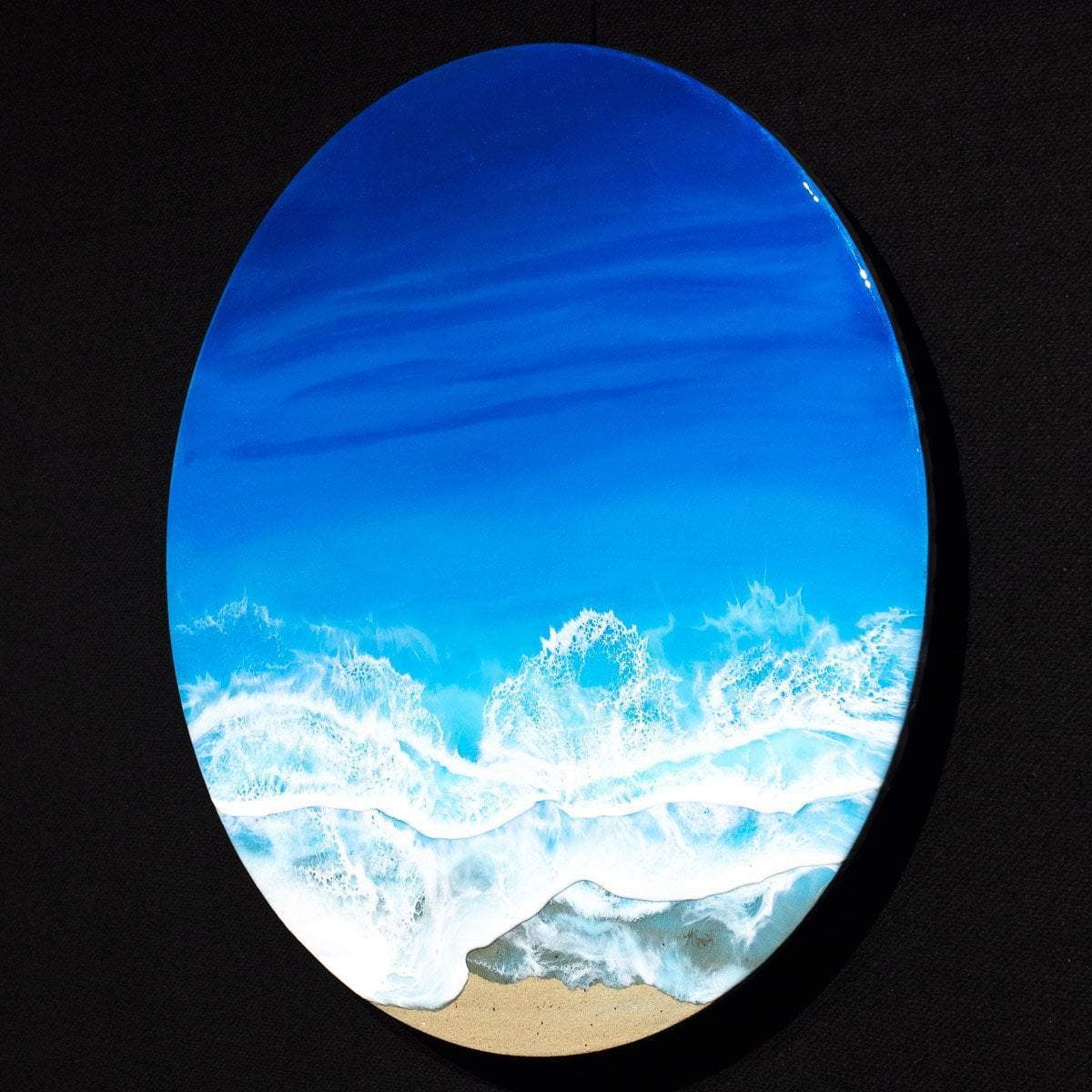 Oceanfront - Original - SOLD by artist Michelle Smith - Wyecliffe Galleries