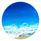 Oceanfront - Original - SOLD by artist Michelle Smith - Wyecliffe Galleries