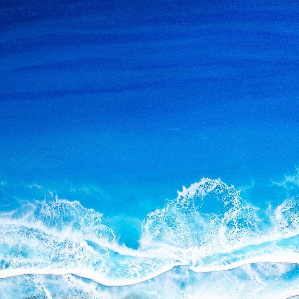 Oceanfront - Original - SOLD by artist Michelle Smith - Wyecliffe Galleries