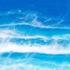 Rolling Waves - Original - SOLD by artist Michelle Smith - Wyecliffe Galleries