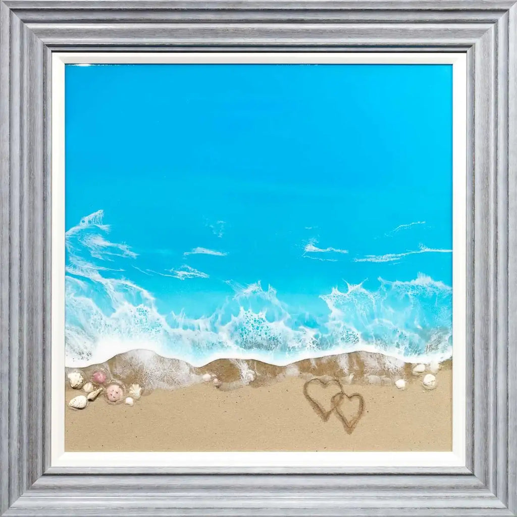 Seashells - Original - SOLD by artist Michelle Smith - Wyecliffe Galleries