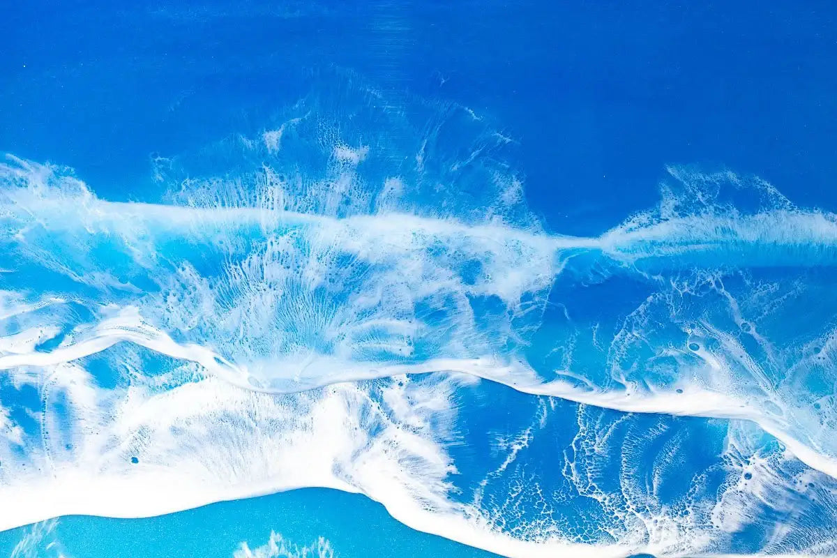 Summer Sea - Original - SOLD by artist Michelle Smith - Wyecliffe Galleries