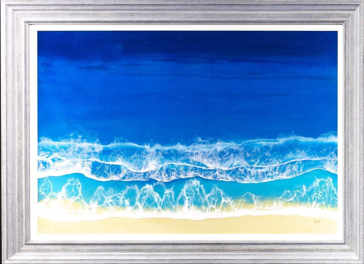 Summer Sea - Original - SOLD by artist Michelle Smith - Wyecliffe Galleries