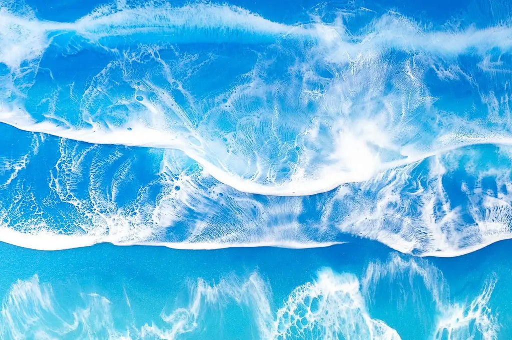 Summer Sea - Original - SOLD by artist Michelle Smith - Wyecliffe Galleries