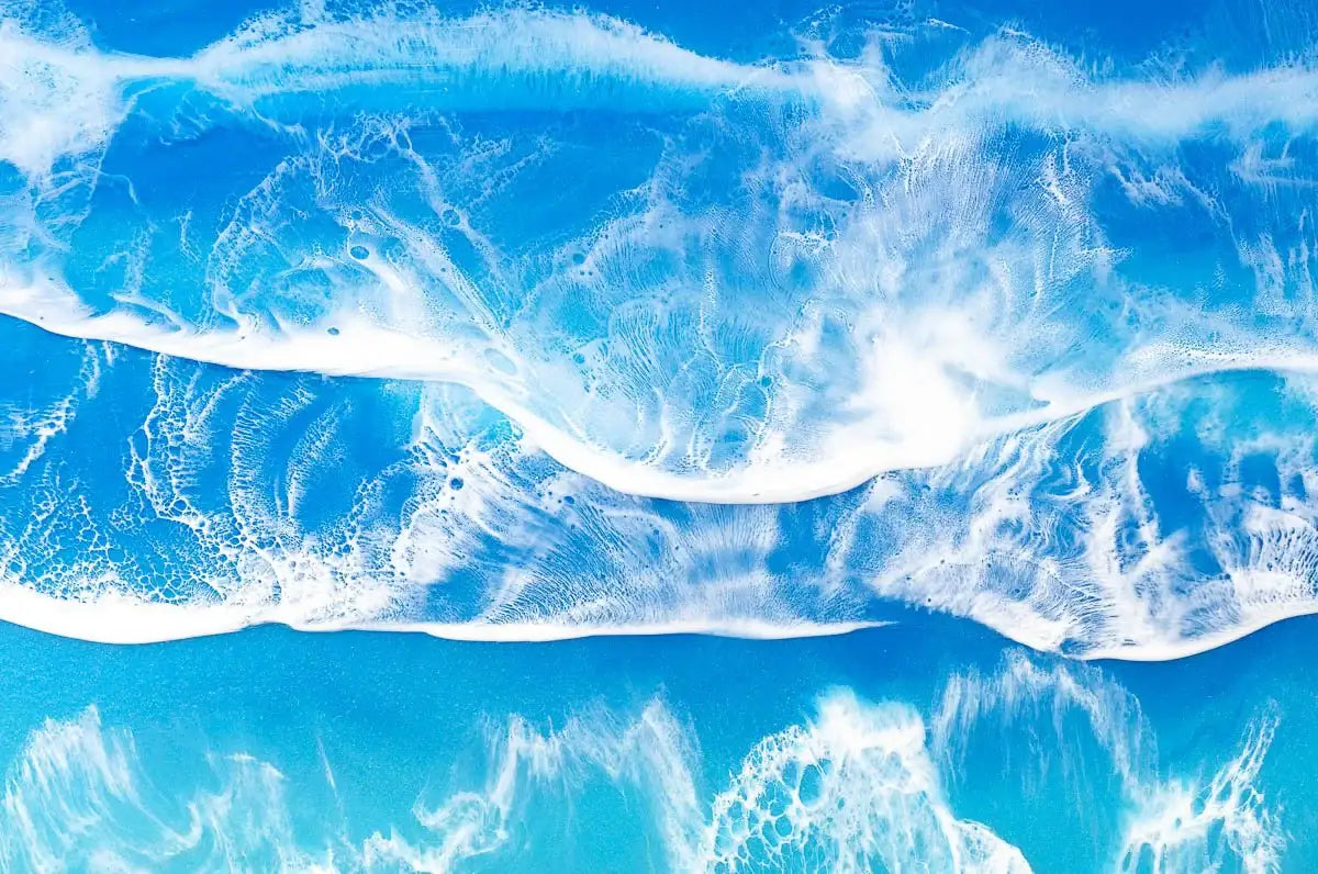 Summer Sea - Original - SOLD by artist Michelle Smith - Wyecliffe Galleries