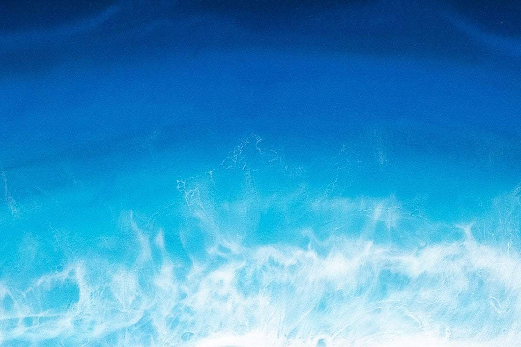 Watching the Waves - Original - SOLD by artist Michelle Smith - Wyecliffe Galleries