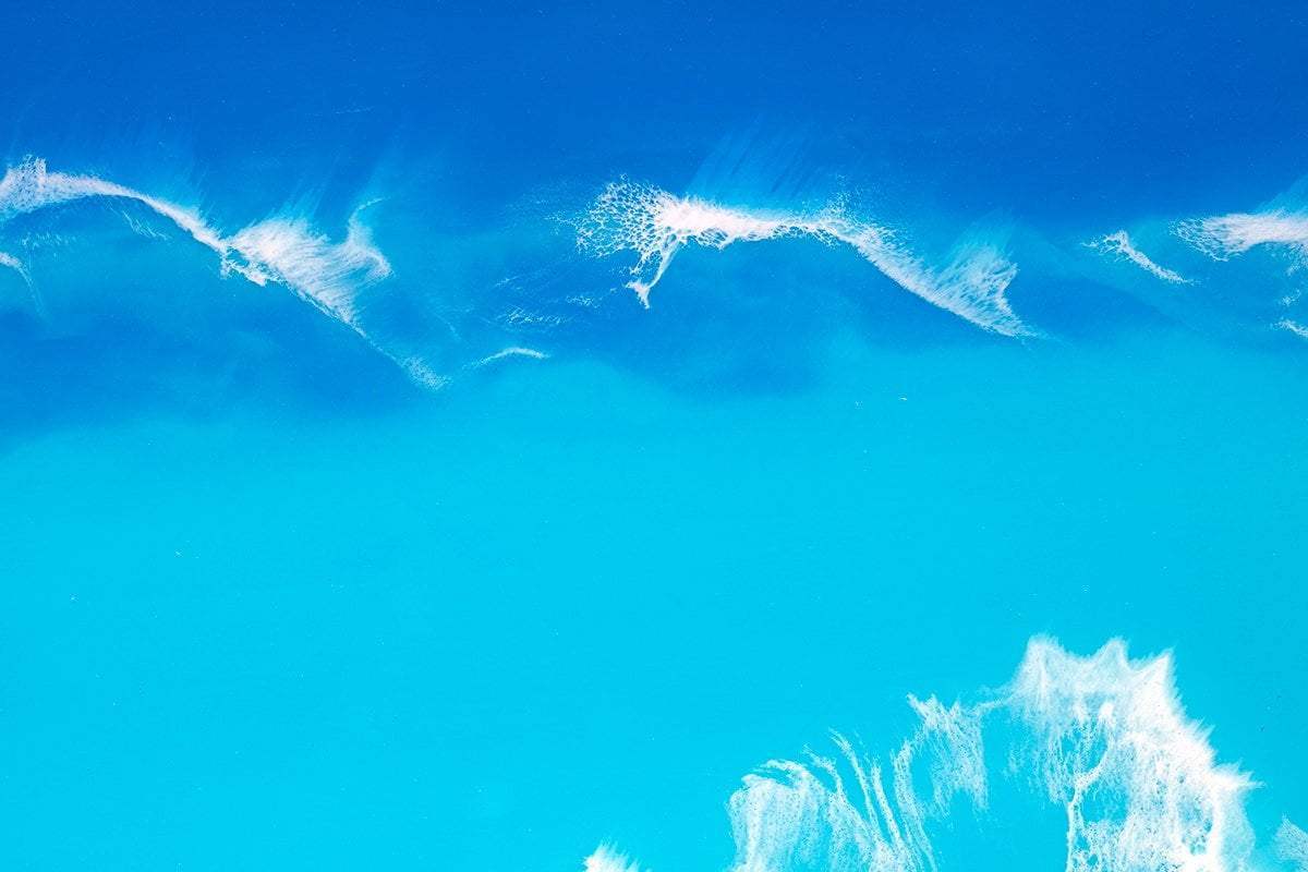 Waters Edge - Original - SOLD by artist Michelle Smith - Wyecliffe Galleries