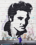 A Little Less Conversation - Original by artist Mr Malcontent - Wyecliffe Galleries