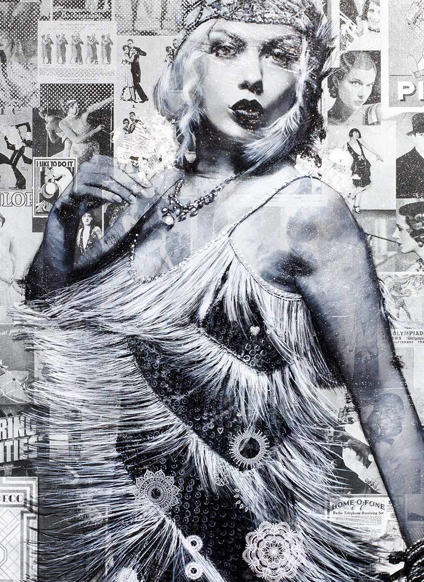 All That Jazz - Original - SOLD by artist Mr Malcontent - Wyecliffe Galleries