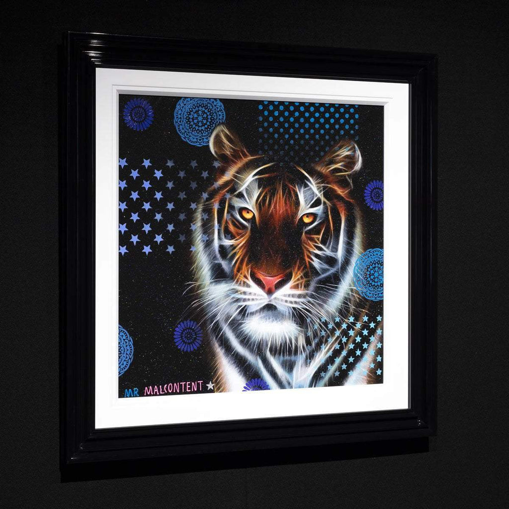 Amber Eyes - Original - SOLD by artist Mr Malcontent - Wyecliffe Galleries