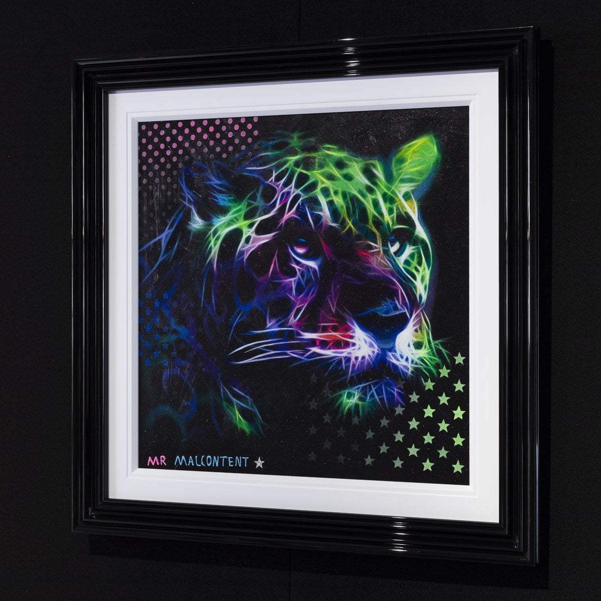 Blazing Stare - Original - SOLD by artist Mr Malcontent - Wyecliffe Galleries
