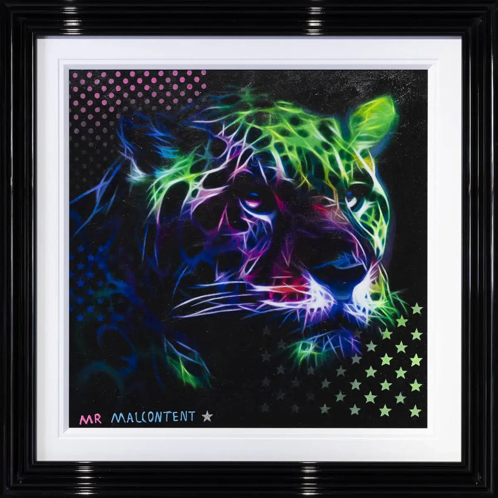 Blazing Stare - Original - SOLD by artist Mr Malcontent - Wyecliffe Galleries