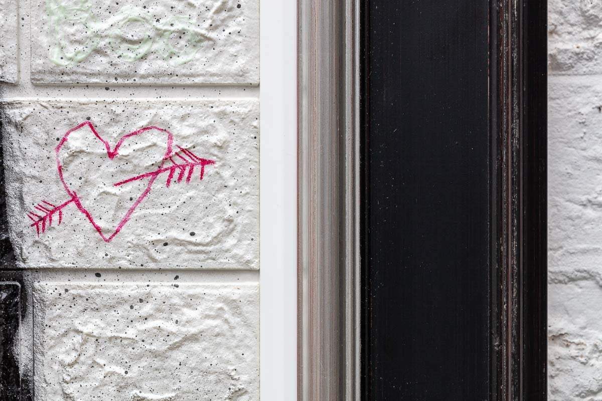 Blooming Love - Original - SOLD by artist Mr Malcontent - Wyecliffe Galleries