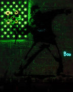 Blooming Love - Original - SOLD by artist Mr Malcontent - Wyecliffe Galleries