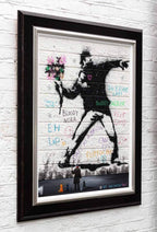 Blooming Love - Original - SOLD by artist Mr Malcontent - Wyecliffe Galleries