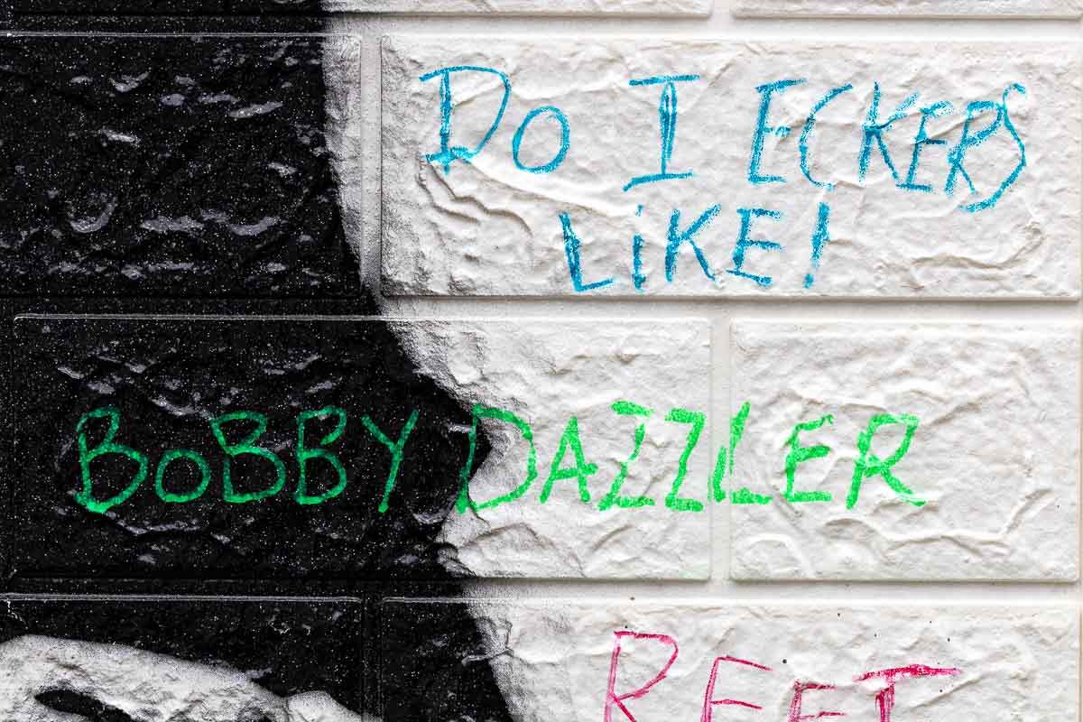 Blooming Love - Original - SOLD by artist Mr Malcontent - Wyecliffe Galleries