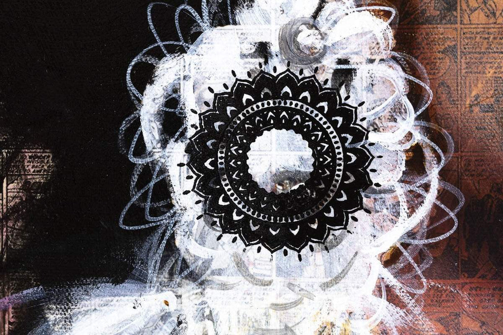 Boho Beauty - Original - SOLD by artist Mr Malcontent - Wyecliffe Galleries