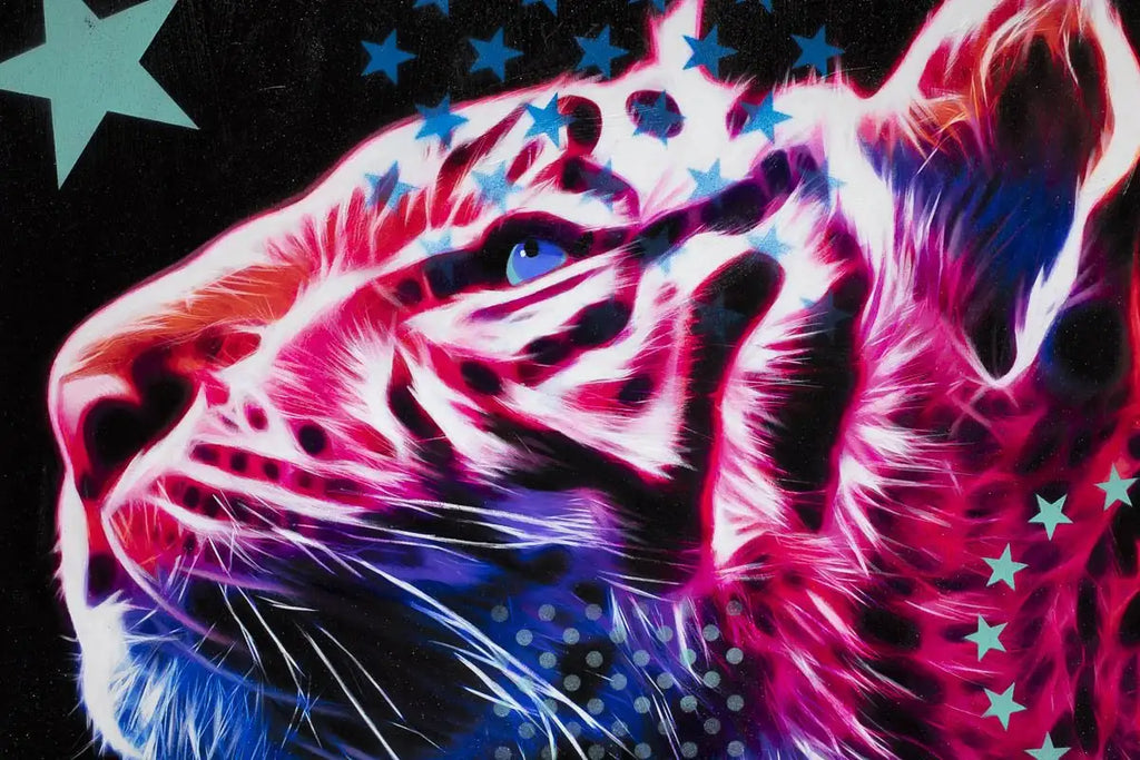 Champion - Original - SOLD by artist Mr Malcontent - Wyecliffe Galleries