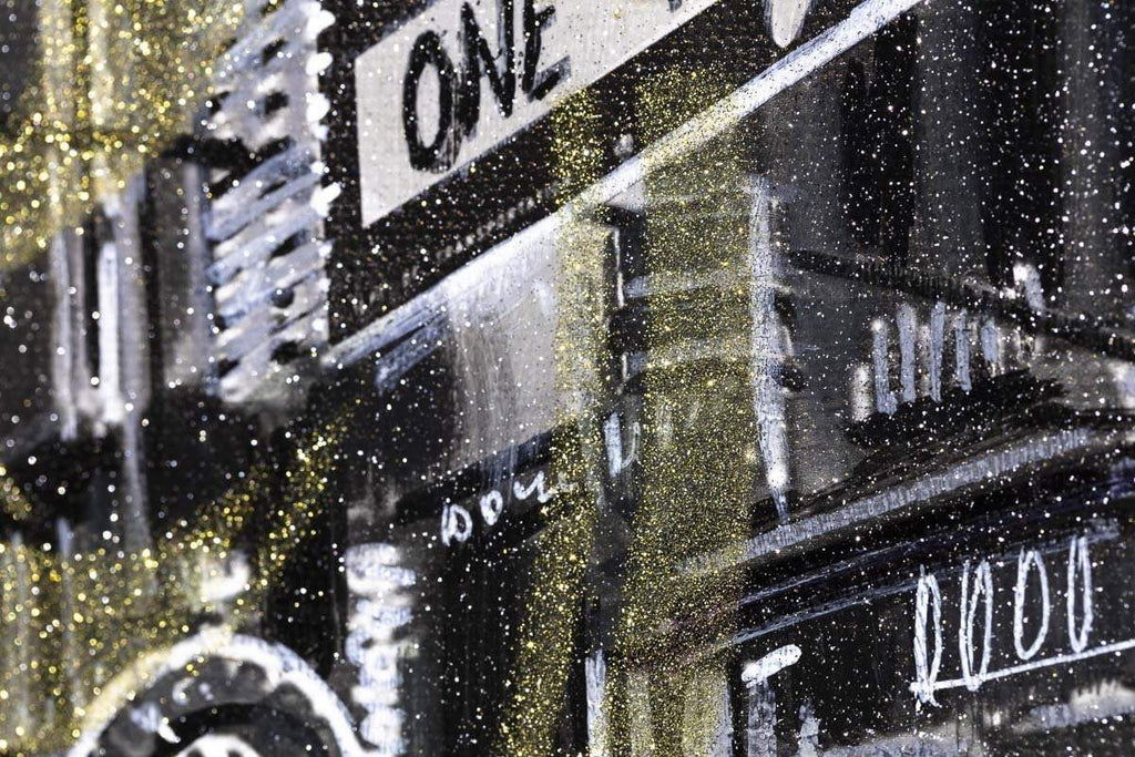 City Cat - Original - SOLD by artist Mr Malcontent - Wyecliffe Galleries