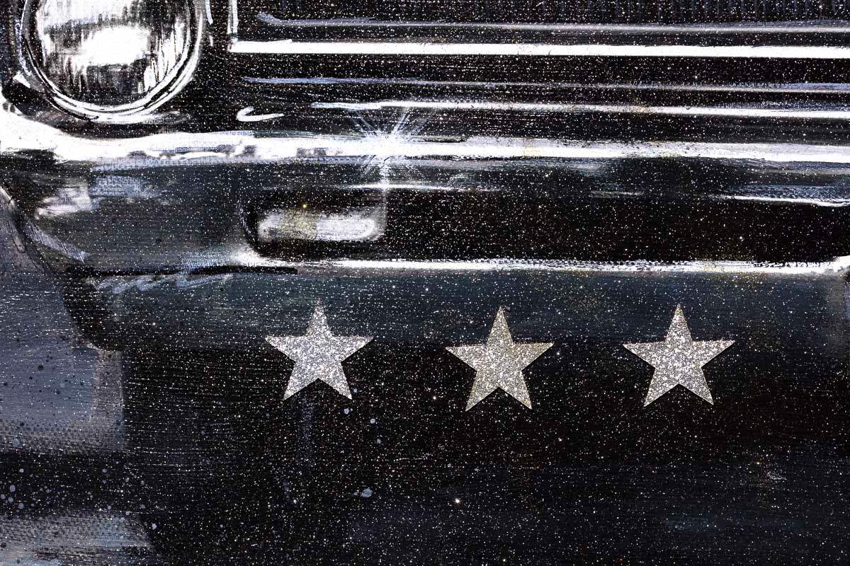 City Cat - Original - SOLD by artist Mr Malcontent - Wyecliffe Galleries