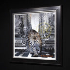 City Cat - Original - SOLD by artist Mr Malcontent - Wyecliffe Galleries