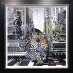 City Cat - Original - SOLD by artist Mr Malcontent - Wyecliffe Galleries