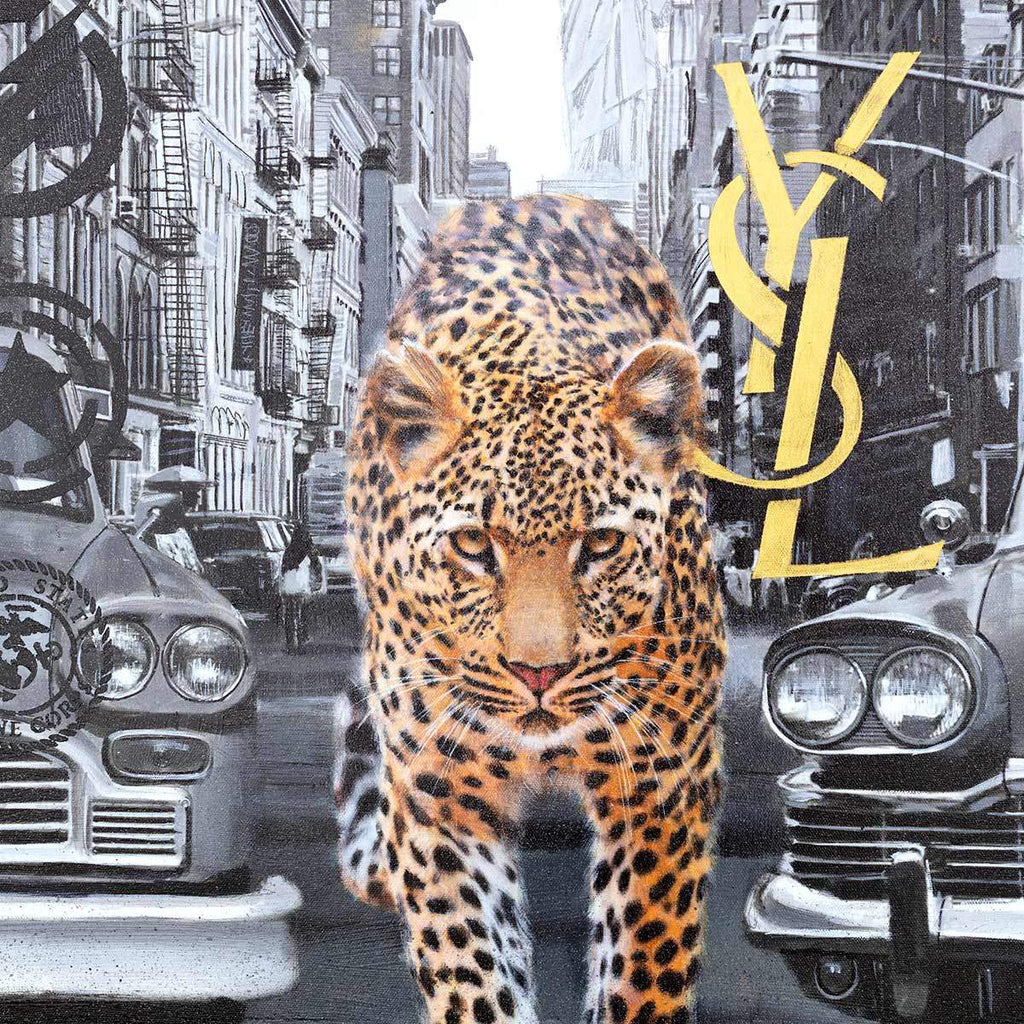 City Roam - Original - SOLD by artist Mr Malcontent - Wyecliffe Galleries