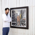 City Roam - Original - SOLD by artist Mr Malcontent - Wyecliffe Galleries