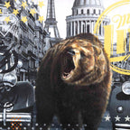 City Take Over - Original - SOLD by artist Mr Malcontent - Wyecliffe Galleries