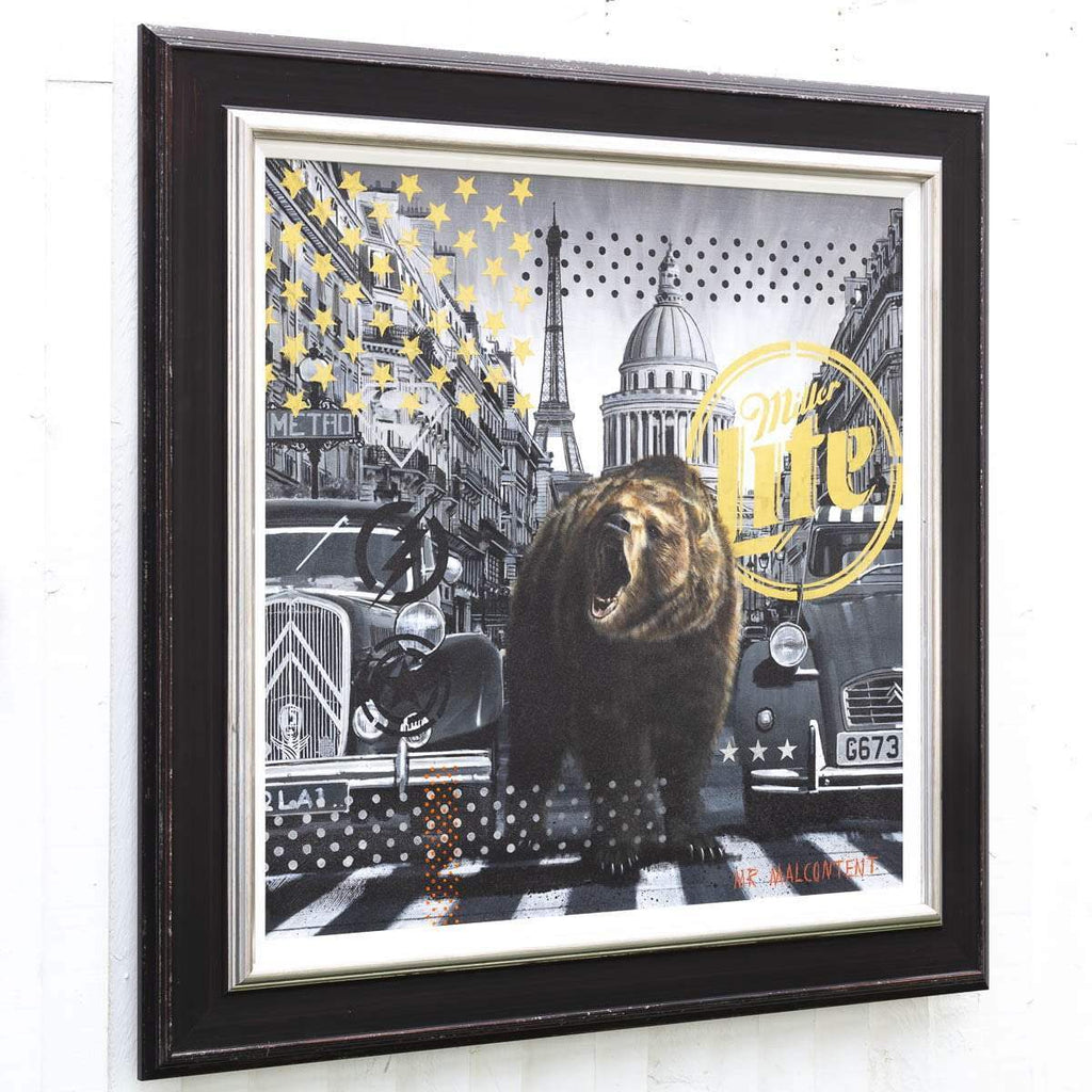 City Take Over - Original - SOLD by artist Mr Malcontent - Wyecliffe Galleries