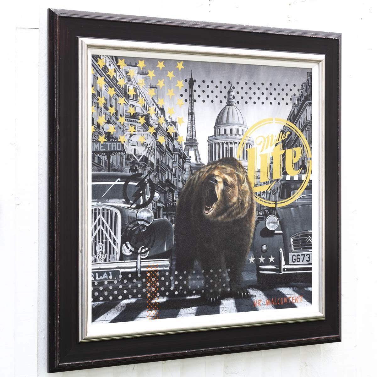 City Take Over - Original - SOLD by artist Mr Malcontent - Wyecliffe Galleries