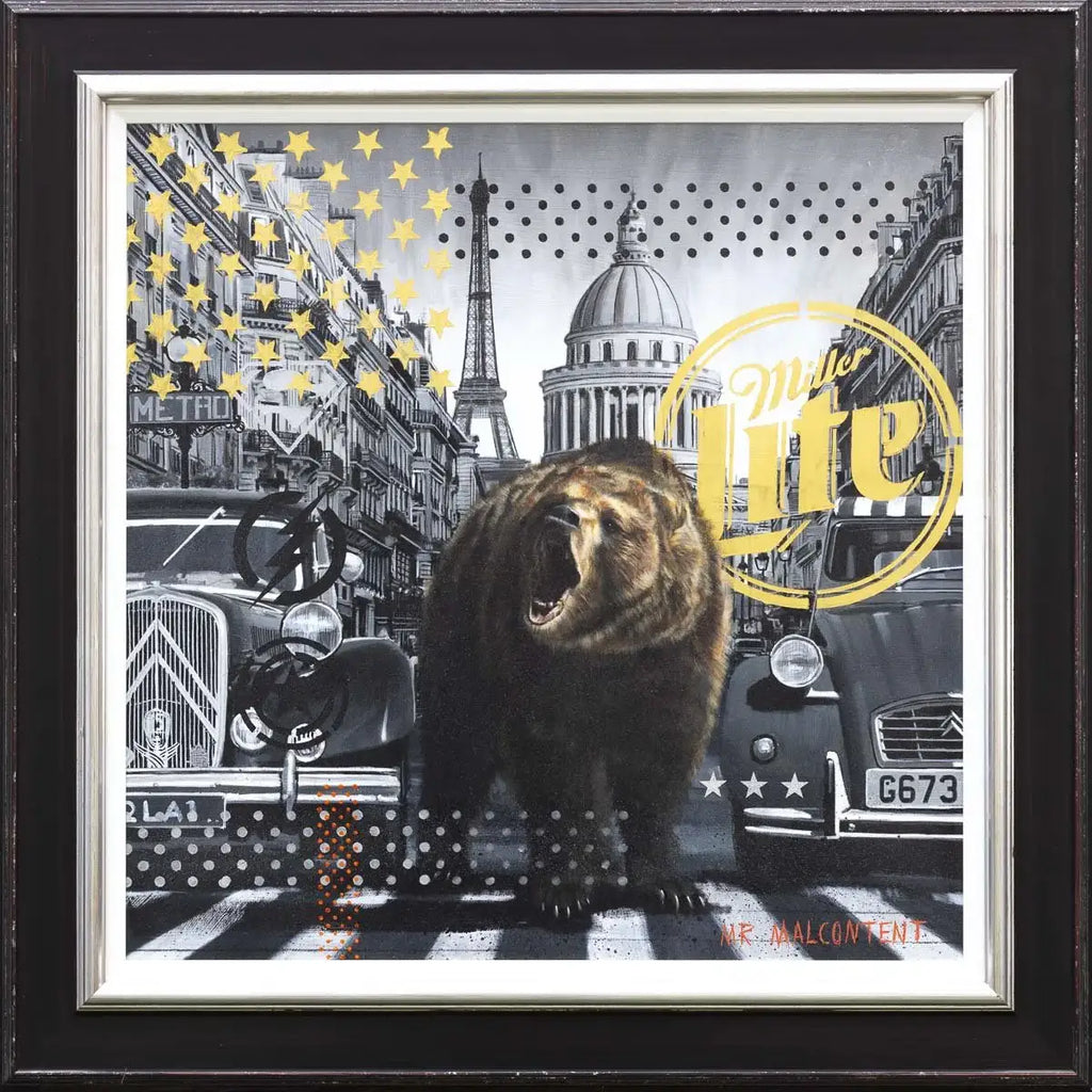 City Take Over - Original - SOLD by artist Mr Malcontent - Wyecliffe Galleries