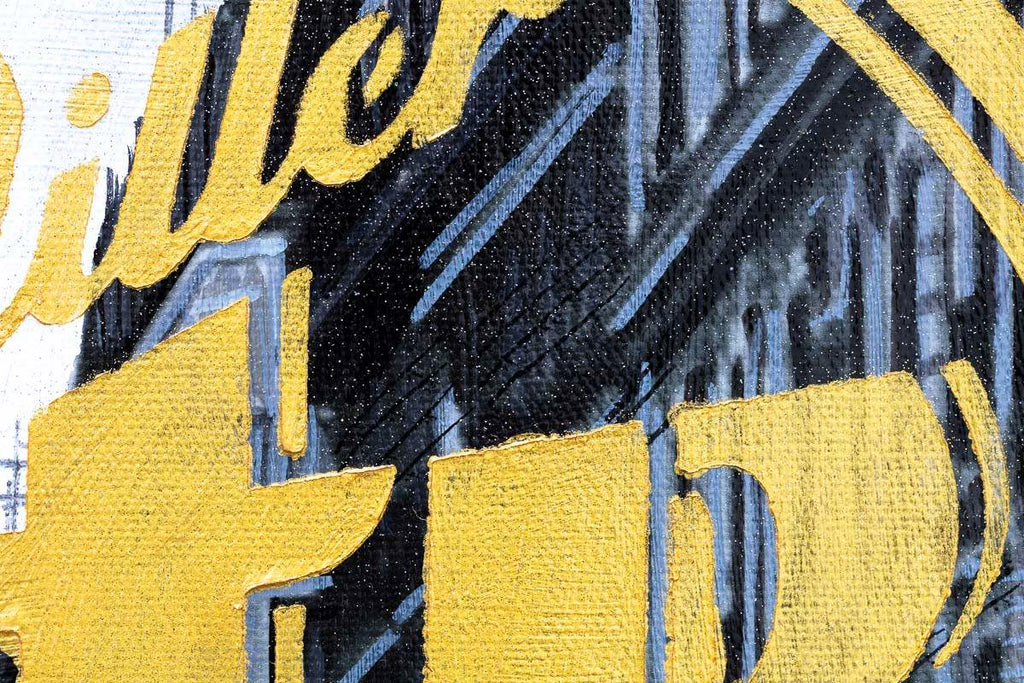 City Take Over - Original - SOLD by artist Mr Malcontent - Wyecliffe Galleries