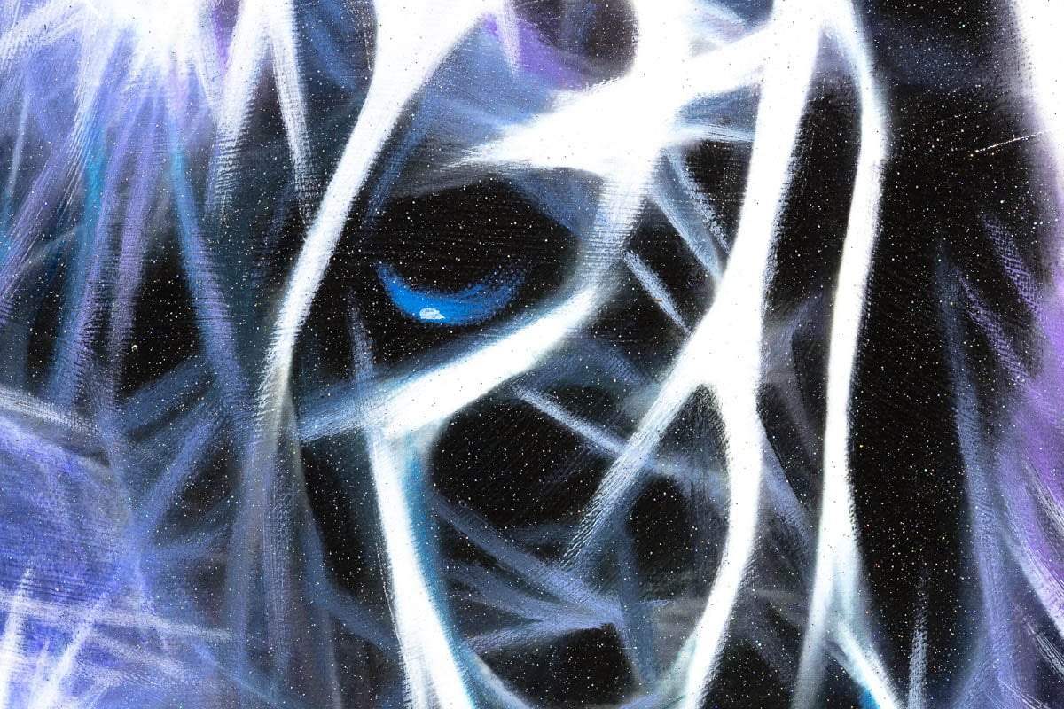 Curiosity - Original - SOLD by artist Mr Malcontent - Wyecliffe Galleries