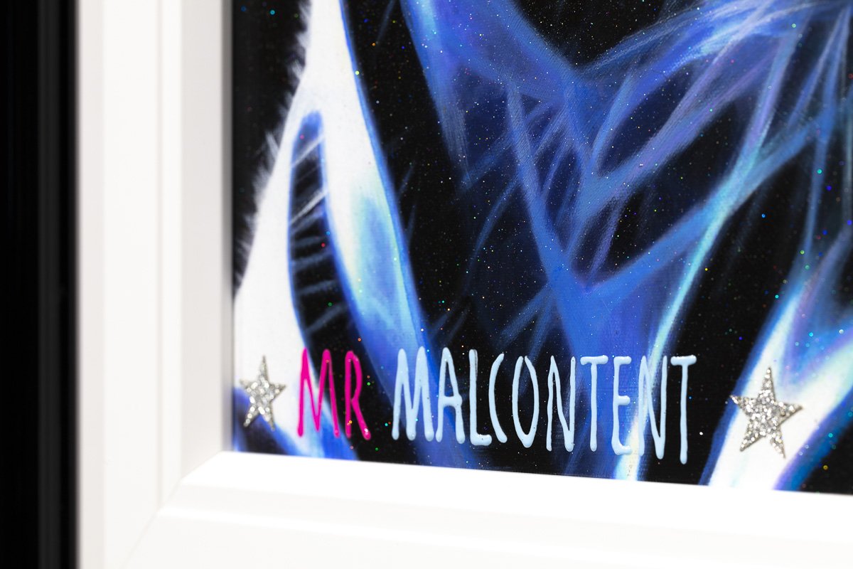 Curiosity - Original Mr Malcontent Framed